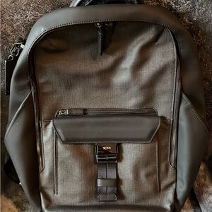 Tumi Black and Gray Men's Backpack